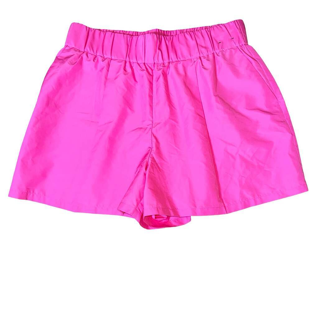 Express Stylist Super High Rise Pink Shorts Size L